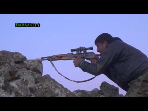 أستهداف تحركات قوات النظام داخل سرية م ط في ريف القنيطرة بواسطة قناصة من قبل كتيبة أكناف بيت المقدس ضمن مجريات معركة فجر الربيع