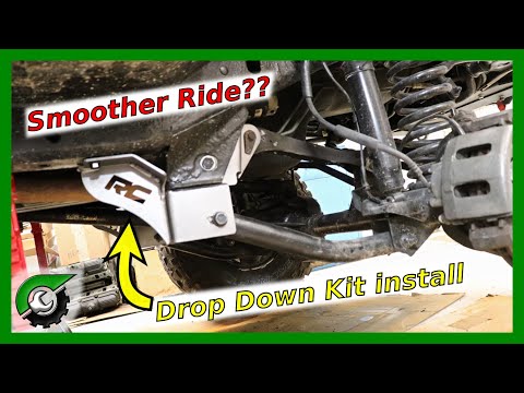 Making a Rough Ride better: Rough Country Drop Down Kit