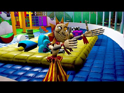 How Sun kicks Gregory out of Daycare 3rd Person View - FNAF Security Breach