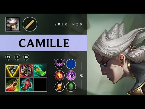 Camille Mid vs Syndra - EUW Master Patch 25.22