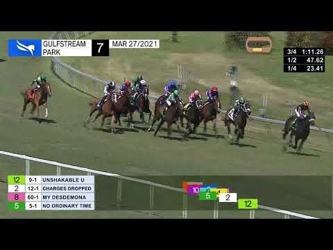 Gulfstream Park March 27, 2021 Race 7
