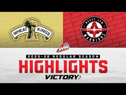 Brandon Wheat Kings at Moose Jaw Warriors 11/18 | WHL Highlights 2025-26