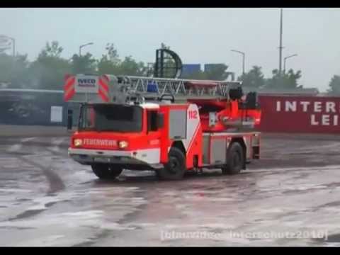 Interschutz 2010: Vorstellung DLK 23/12 n.B. BF Leipzig