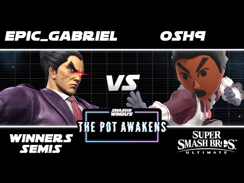 TPA #6 -  Epic_Gabriel (Kazuya, R.O.B.) vs Osh9 (Mii Brawler) - Winners Semis SSBU