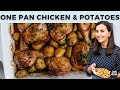 One Pan Chicken And Potatoes Easy Dinner