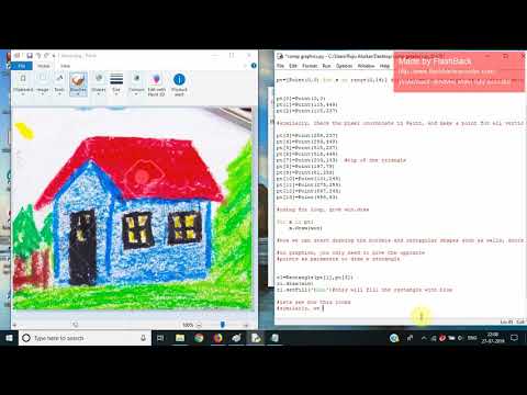 "Fun with graphics.py"