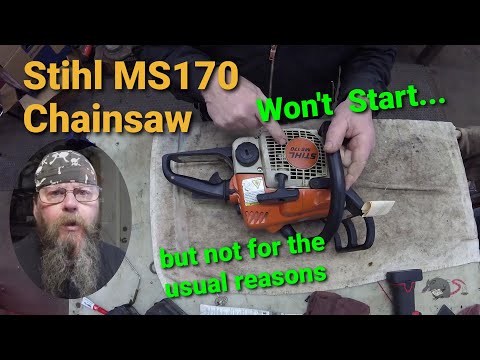 Stihl MS170 Won't Start-Fixed!