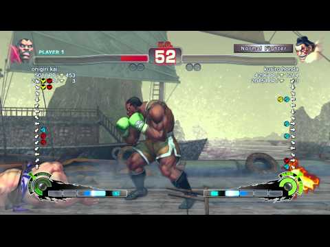 SSFIVAE~ Balrog (onigirl kai) vs.  E.Honda (kusiro honda) HD