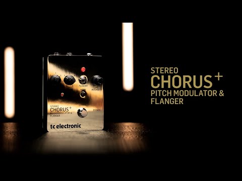 TC Electronic SCF GOLD SE special edition Stereo Chorus Flanger Pedal with 3 modulation modes image 6