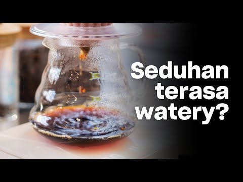 TIPS MENGATASI SEDUHAN WATERY DI MANUAL BREW