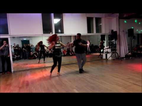 BZA SundayZoukSocial-GoodbyePartyVal&Vanessa from Rio,Workshop Zouk Demo,Amsterdam,sun.19 feb. 2017