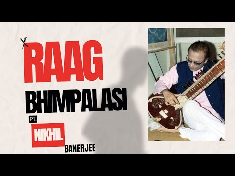 Raag Bhimpalasi played By Pt. Nikhil Banerjee and Pt. Mahapurush Mishra on Tabla