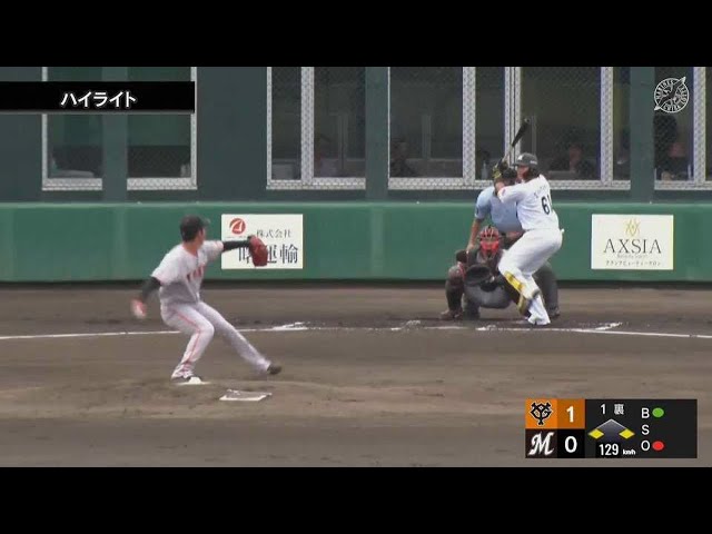 【ファーム】7月5日 千葉ロッテマリーンズ 対 読売ジャイアンツ ハイライト