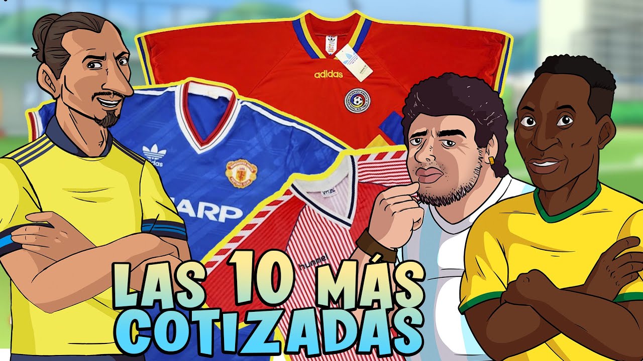 Watch LAS 10 CAMISETAS DE FUTBOL MÁS COTIZADAS POR LOS COLECCIONISTAS Now LAS 10 CAMISETAS DE FUTBOL MÁS COTIZADAS POR LOS COLECCIONISTAS