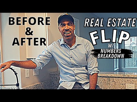 before and after house flip renovation-numbers break down
