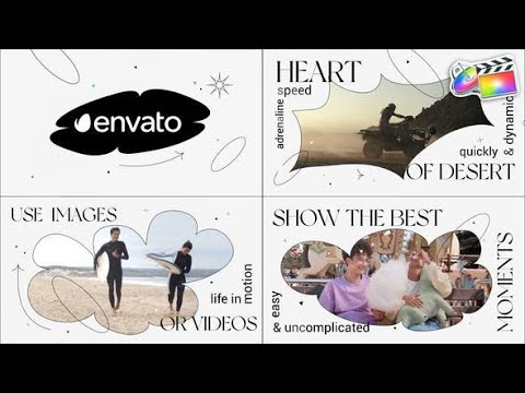 Apple Motion Template: Trendy Slideshow