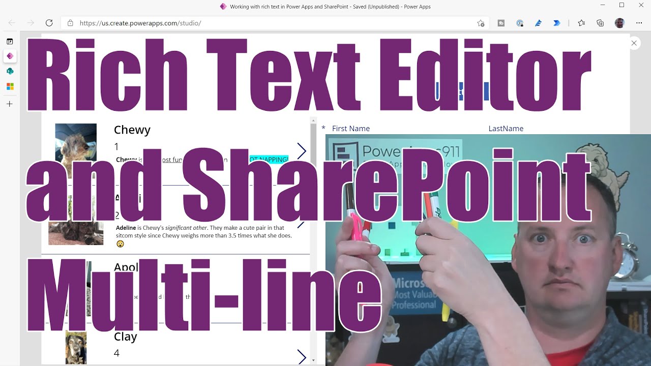 Power Apps Model Driven Apps: Rich Text Control