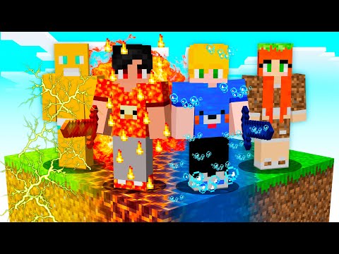 We survived as Elementals in Minecraft!