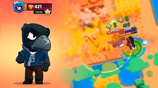 ЗАЖИМАЮТ СО ВСЕХ СТОРОН! ПУТЬ КРОУ НА 500 КУБКОВ В СТОЛКНОВЕНИИ В BRAWL STARS!