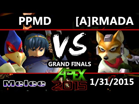 Apex 2015 - Armada (Fox) Vs. PPMD (Marth, Falco) - Grand Finals - SSBM