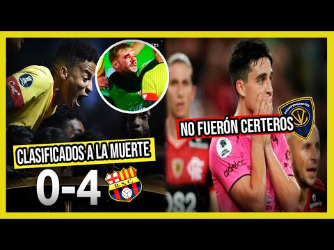 (INCREIBLE ) BARCELONA 4 - 0  CERRO PORTEÑO | INDEPENDIENTE  0 - 3 FLAMENGO