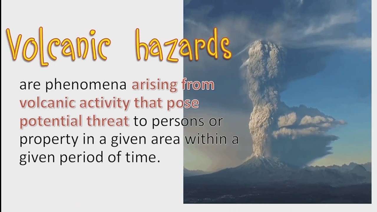 DRRM: Volcanic Hazards