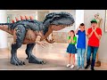 Jason S Dinosaur Toys Come Alive With Friends