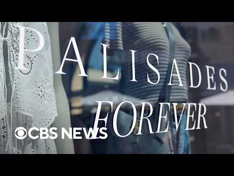 Wealthy Pacific Palisades community recovering from wildfires with luxury mall reopening