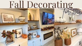 NEW FALL DECORATING IDEAS | Fall Decorate With Me 2025 | Fall Decor Living Room & Nursery | Part 3