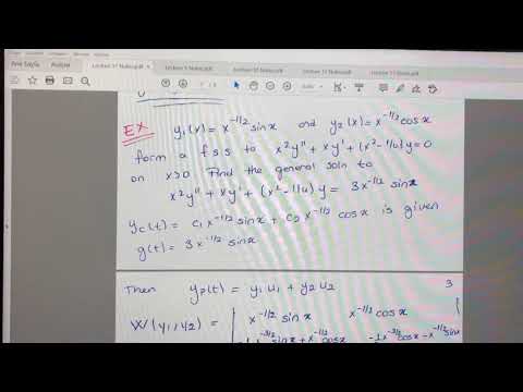 ABU-MATH 202 Lecture 11 Part 5