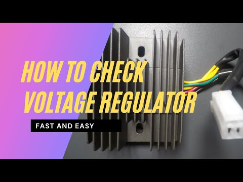 HOW TO CHECK VOLTAGE RECTIFIER OR REGULATOR MOTORCYCLE OR SCOOTER #AVIDTV