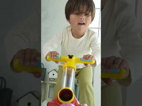 【ボール大好き！ポンポンローラー　ミッキー＆フレンズ】あるいて！とばして！すいこんで！1.5歳から遊べる運動促進トイ