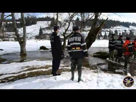 Vatra Dornei, râuri cu gheaţă