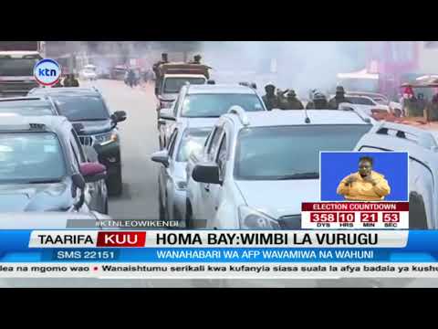 Vurugu zatanda Homa Bay huku Linda Mwananchi ikilazimika kubadili njia kufika mkutanoni