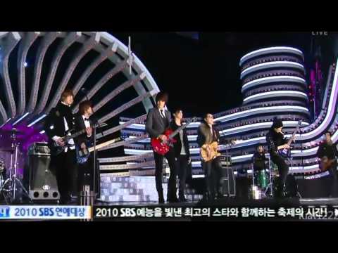 2010 12 29  FT ISLAND &  REI  [ love love love / high]   SBS Gayo Daejun 2010  [HD]