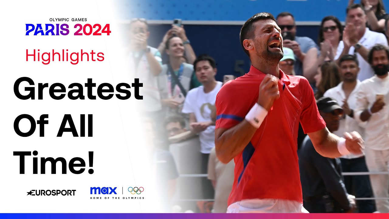 Novak Djokovic DEFEATS Carlos Alcaraz in Tie Break Decider 🥇 🤯 Men's Singles Final #Paris2024