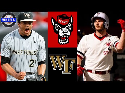 #8 Wake Forest vs #17 NC State Highlights (Crazy Game!) | 2024 College Baseball Highlights