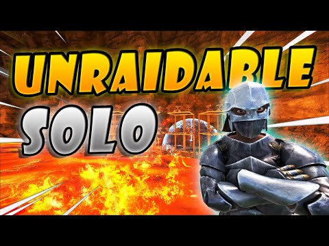 SOLO Claiming The Most UNRAIDABLE Location On DAY 1 - ARK