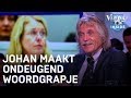 Johan maakt ondeugend woordgrapje over burgemeester Krikke | VERONICA INSIDE
