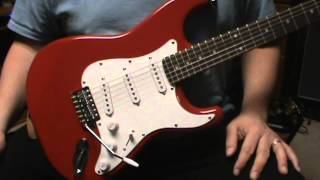 Video thumbnail for Monoprice California Classic Electric Guitar Review by Bradford H Turnow