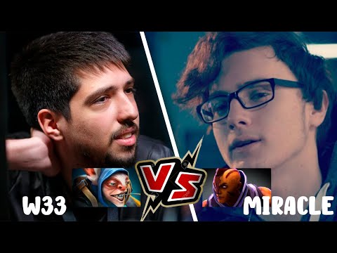 Miracle (Antimage) y Vann vs W33 (meepo) |Team Nigma en Discord|