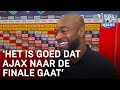 Vermeer: ‘Het is goed voor Nederlandse voetbal dat Ajax naar de finale gaat’ | VERONICA INSIDE