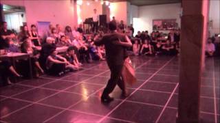 SABRINA GARCIA Y CRISTHIAN SOSA Bailando el tango EL MILAGRO en FLOREAL MILONGA