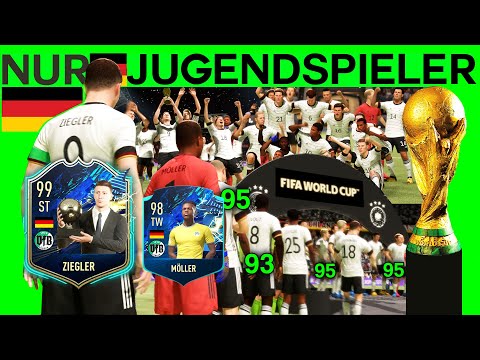 🇩🇪 DEUTSCHE JUGENDSPIELER SPRINT TO GLORY 🏆 WM  Karrieremodus