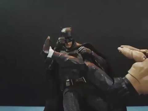 Bruce lee vs Batman (stopmotion animation)