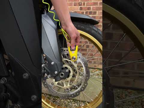 Setting Off The Oxford Alpha XA14 Alarm Disc Lock