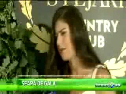 Protv: Camelia Potec, amazing in a dress made by Mihaela Drafta