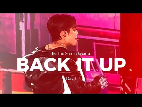 220924 세븐틴 World Tour BE THE SUN - BACK IT UP