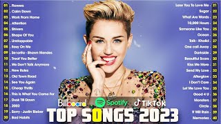 Pop Hits 2023 - Miley Cyrus, Rema, Selena Gomez, Maroon 5, Ed Sheeran, Shawn Mendes, Adele, Dua Lipa