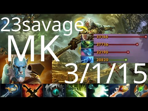 23savage Monkey King vs PL, CW, Razor - T1 vs VP g1 ESL1 dota2